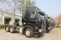 Zwarte de Tractor6x4 Vrachtwagens van Sinotruk Howo voor Normale/Taaie Wegen ZZ4257V3247N1B