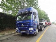 Blauwe Euro 2 6x4-de Technologie Linkeraandrijving van Truckwith ZF8118 van de Tractoraanhangwagen