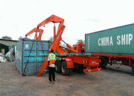 De op zwaar werk berekende Verschepende Container Aanhangwagen van de de Containerlift van het Behandelingsmateriaal 37000kg