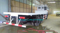 Witte kleur Beiben 6x6 2634PZ 30Ton 340hp 10 Vrachtwagen van het de Container Vlakke Bed van het speculant de Dwarsland voor DR. CONGO