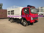 Tijger V van FAW Jiefang van de het Wielaandrijving van 4X4 de Volledige Vrachtwagen van de de Reddings speciale lading met Yuchai Engie 130HP