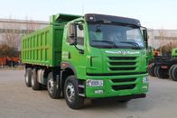De Vrachtwagen van de het Wielstortplaats van FAW 8x4 12, Groene Kleur de Vrachtwagen van de de Vrachtwagenkipper van de 32 Tonstortplaats