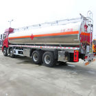 De Tankervrachtwagen van CA5310GYYP63K2L6T4E4 8x4/28000L-de Vrachtwagens van de Olielevering met 4 - 6mm Koolstofstaalmateriaal