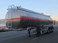 Aluminiumlegering 45000 Liter de Op zwaar werk berekende Van de Stookolietank Aanhangwagen met 45 - 80 van het Ladingston Gewicht