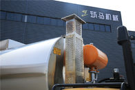 Het Materiaal van de het Asfaltbouw van HOWO 4000L dat met Roestvrij staalbladen wordt behandeld