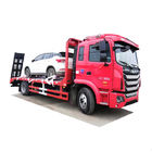 FAW Aangedreven Platformvoertuig voor Euro 3 van de Vervoers4*2 LHD FAW Vlakke Vrachtwagen