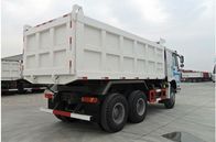 3 as HOWO Vrachtwagen van de 30 Ton de Op zwaar werk berekende Stortplaats in Euro 2 Handtransmissietype van Afrika