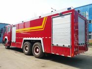 Rode Vrachtwagen Voor speciale doeleinden, de Noodsituatie 6x4 van HOWO Op zwaar werk berekende Brandbestrijdingsvrachtwagen