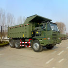 10 de Vrachtwagen van de de Mijnbouwstortplaats van Sinotruk 6X4 van de wielaandrijving met de Achteras ZZ5707S3640AJ van AC26