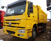 De gele Vrachtwagen van de Kleuren371hp Op zwaar werk berekende Stortplaats 6x4 met ZF8118-Leiding