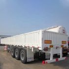 50 ton Op zwaar werk berekende Semi Aanhangwagens met 12.00R22-Banden 3mm Diamantplaat