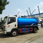 de Vrachtwagen van de de Rioleringszuiging van 266HP 6m ³ voor het Vuile Type van Water Euro Handtransmissie 2