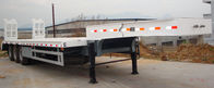 Mechanische Tri - Semi Aanhangwagen van het As de Lage Bed/vlak Bed Semi Aanhangwagen