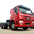 Duurzame van de Diesel Euro IV Tractorvrachtwagen 266-460HP links en net Aandrijving