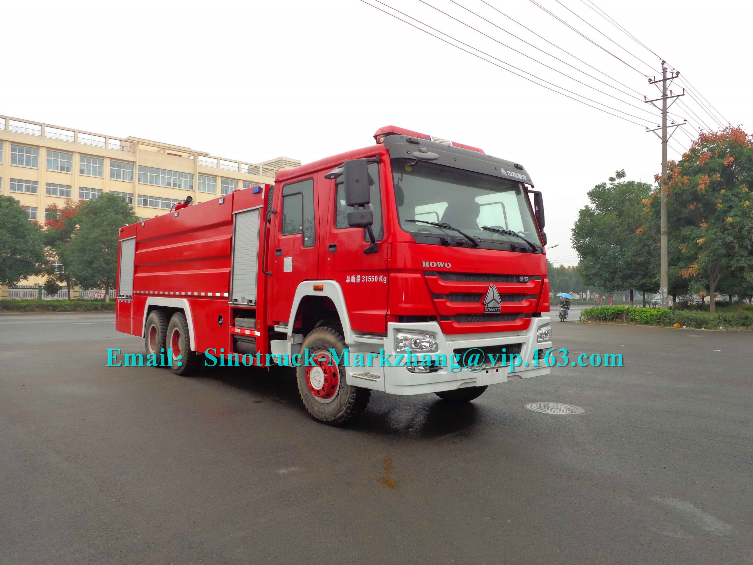 10 van de de Brandbrigade van de speculantenveiligheid van de de Vrachtwagenbrand de Motorvoertuigen 3 Aslhd/rhd Leiding