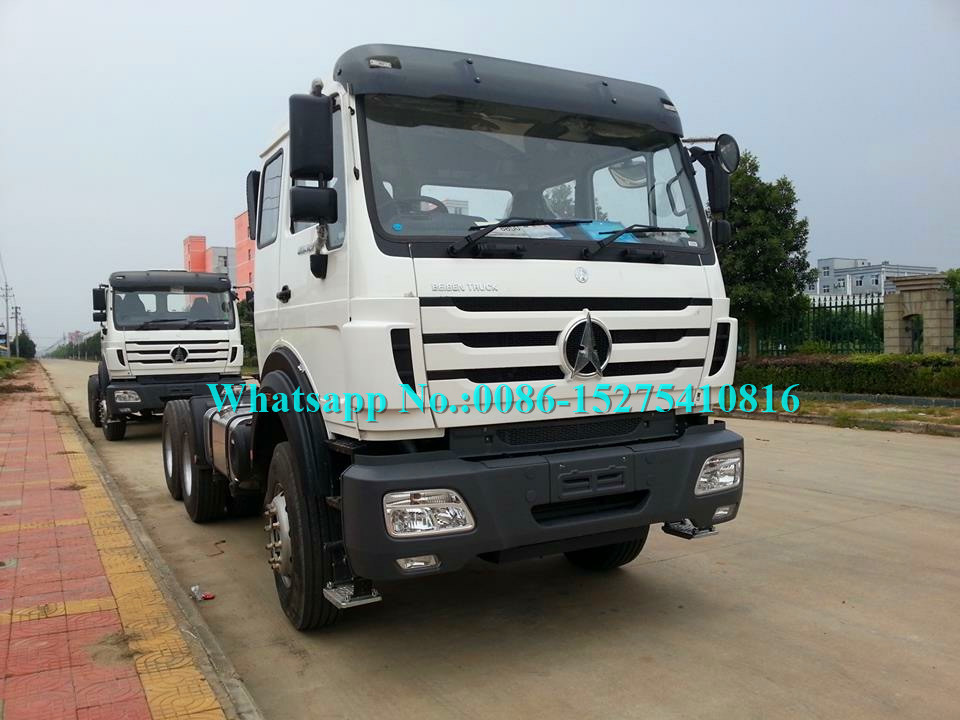 De commerciële Vrachtwagen van de de Tractoraanhangwagen van 420hp 6x4 met SNELLE Merkversnellingsbak NG80B 2642S