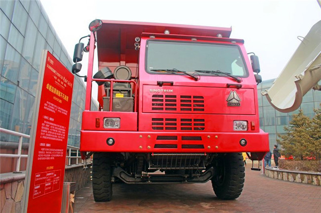 Van de de Stortplaatsvrachtwagen van rode Kleurensinotruk Howo van de de Kippersvrachtwagen van de de mijnbouwton 6*4/30 kipwagen