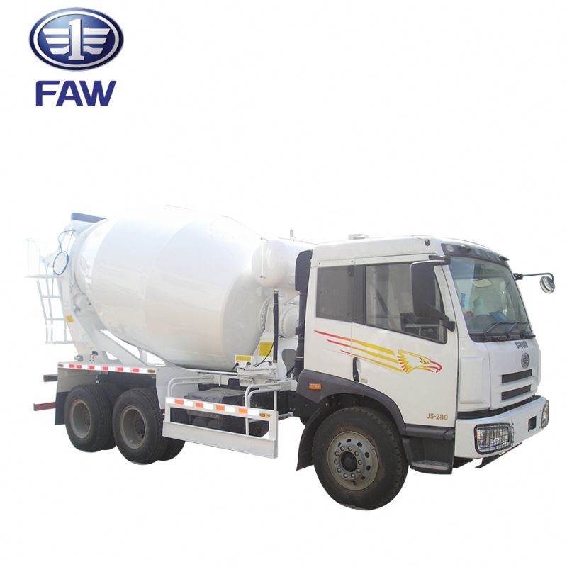 Kleine Zelf - de Vrachtwagen JIEFANG FAW J5M 4*2 6*4 van de Ladings Concrete Mixer