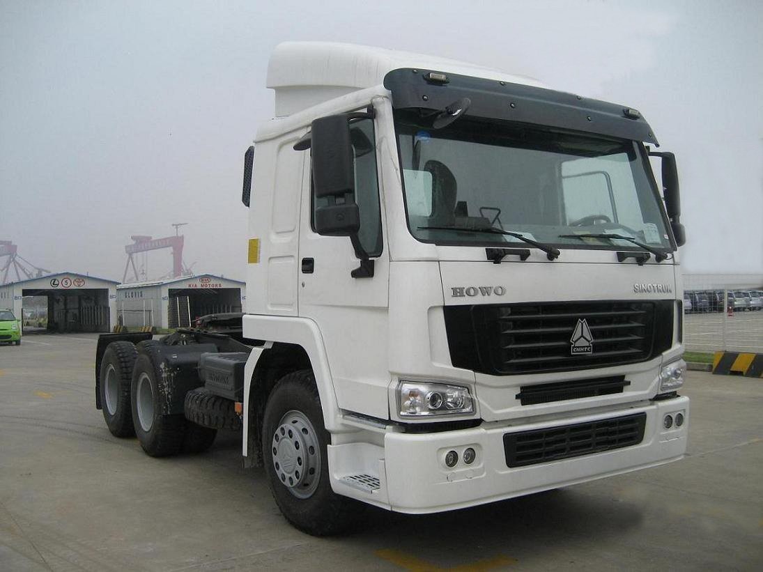Witte Kleur 6X4 10 het Type van de Vrachtwagen371hp Diesel van de Speculantentractor Euro 3
