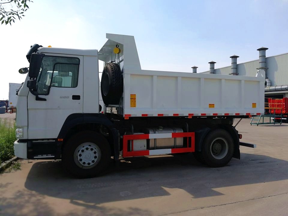 10 ton 4X2 6 de Vrachtwagen van de Wielstortplaats RHD/LHD-de Handtransmissie van de Kippersvrachtwagen