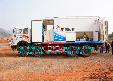 Zware ANFO van het Mijnbouw Verpletterende Materiaal Emulsievrachtwagen met de Chassis van HOWO 8x4