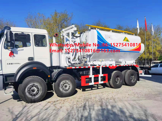 Gewoon Hoog laadvermogen Tread Bulk Trucks 15/20/25Ton Zware ammoniumolie explosieven ANFO Truck MMU MEMU Voor Mongolië DR CONGO PERU Ghana Mining Blasting Met veiligheid betrouwbaarheid