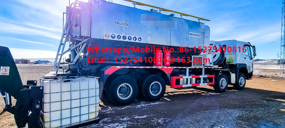 Veiligheidsbetrouwbaarheid Tread Bulk Trucks 15/20/25Ton Zware ammoniumolie explosief Emulsie ANFO Truck MMU MEMU Voor Mongolië DR CONGO PERU Ghana Mining Blasting