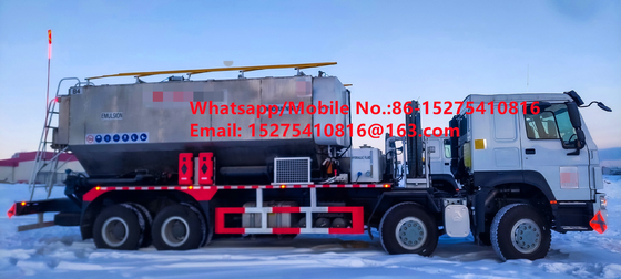 Goede waarde Veiligheid betrouwbaarheid loopvlak bulk trucks 15/20/25 ton Zware ammoniumolie explosief emulsie ANFO Truck MMU MEMU Voor Mongolië DR CONGO PERU Ghana Mining Blasting BCLH/BCRH/BCZH