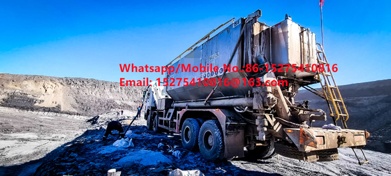 Hoog kosteneffectieve China Veiligheid betrouwbaarheid Tread Bulk Trucks 15/20/25Ton Zware ammoniumolie explosieven Emulsie ANFO Truck MMU MEMU Voor Mongolië DR CONGO PERU Ghana Mining Blasting BCLH/BCRH/BCZH