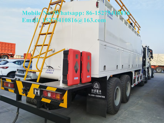 Hoog kosteneffectieve China TREAD 15/20/25T BCRH-20 ANFO op locatie gemengde emulsie Bulk ANFO Trucks mobiele explosieven Fabriekseenheid Mongolië CONGO DRC PERU GHANA ZIMBABWE Mijnbouw Explosie MEMU MMU
