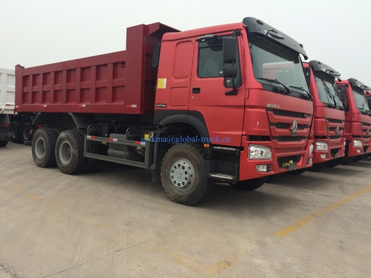 Gebruikte 6x4 dumptruck SINOTRUK HOWO Ton 10 wielen Gebruikte dumptruck