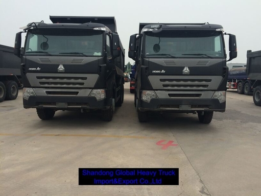 Zware vrachtwagen met 6x4 dieselauto's 40 ton laadvermogen ABS-remsysteem