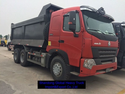 Zware vrachtwagen met 6x4 dieselauto's 40 ton laadvermogen ABS-remsysteem