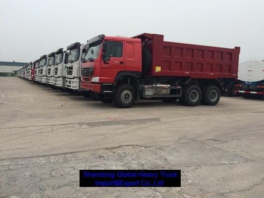 SINOTRUK HOWO 6x4 Gebruikte dumper 10 wielen zwaar voertuig