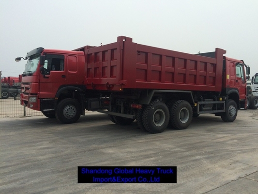 SINOTRUK HOWO 6x4 Gebruikte dumper 10 wielen zwaar voertuig