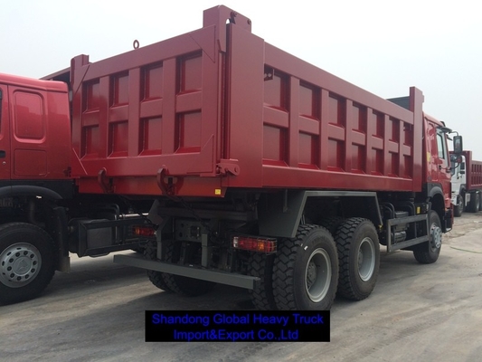 SINOTRUK HOWO 6x4 Gebruikte dumper 10 wielen zwaar voertuig