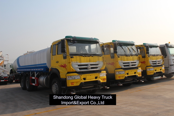 Howo 20000-30000 liter 371 pk Dieselolie Transporter brandstof tank olie tank Truck