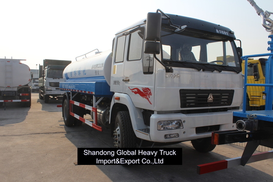 Sinotruk Shacman 4*2 Lh/Rhd 340 pk Tanker Dump Truck Nieuw gebruikt