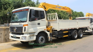 China Brand Factory Heavy Duty Boom Truck gemonteerde mobiele kraan