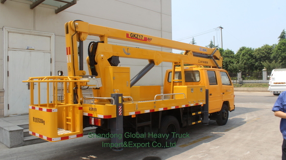 Nieuwe 6X4 HOWO flatbed truck gemonteerde kraan telescopische boom truck