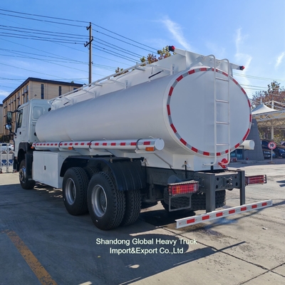 Nieuwe en gebruikte Sinotruck HOWO Olie/brandstof/water 371HP 6*4 Bowser Tanker Truck