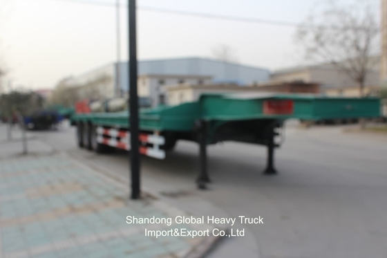 20FT/40FT/45FT 2/3/4 Assen Container / Cargo Flatbed / Platform / Flat Deck Semi Truck Trailer