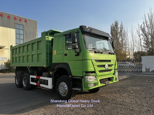Chinese Sinotruck Howo 371 Gebruikte tipper 6x4 30 ton Canter Gebruikte dumptruck