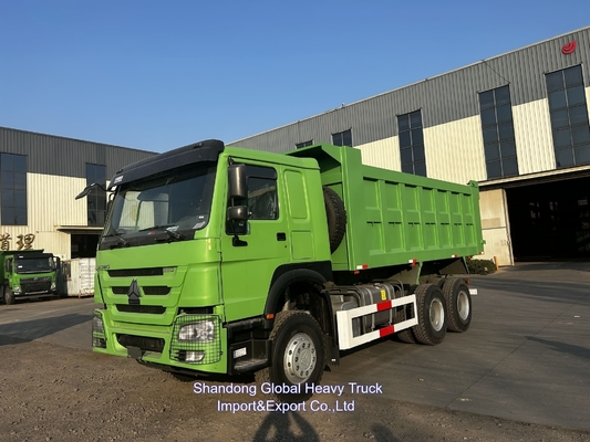 Chinese Sinotruck Howo 371 Gebruikte tipper 6x4 30 ton Canter Gebruikte dumptruck