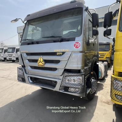10 wielen 6x4 40t Sinotruk HOWO Container Cargo Trailer Tractor Head Truck