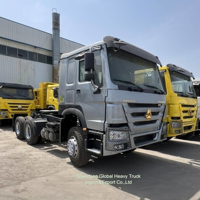 Sinotruk HOWO Nieuw / tweedehands 371HP Euro 2 6X4 Rhd Rechtsrijden Truck Trailer Head Tractor Truck