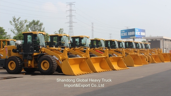 Gebruikte Nieuwe Zl958 OEM Constructie Tractor Hydraulische Heavy Duty 4 Wd Mini Wheel Front Loader