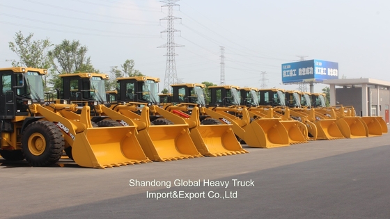 Gebruikte Nieuwe Zl958 OEM Constructie Tractor Hydraulische Heavy Duty 4 Wd Mini Wheel Front Loader