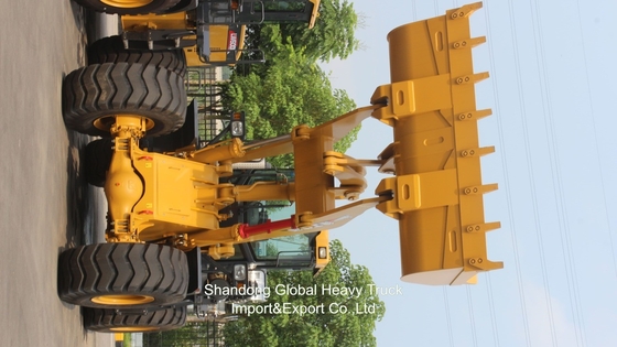 Gebruikte Nieuwe Zl958 OEM Constructie Tractor Hydraulische Heavy Duty 4 Wd Mini Wheel Front Loader