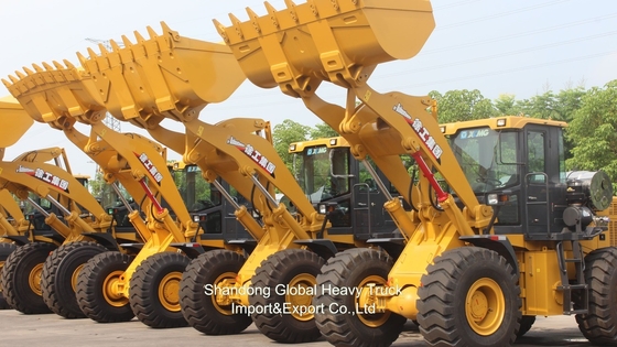 Gebruikte Nieuwe OEM Constructie Tractor Hydraulische Heavy Duty 4 Wd Mini Wheel Front Loader